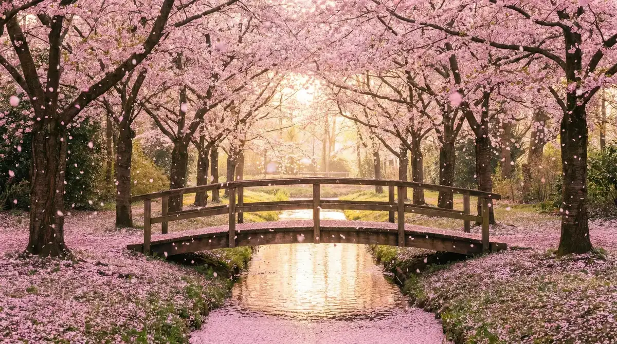 樱花桥畔 - 黑镜第三季 唯美风景